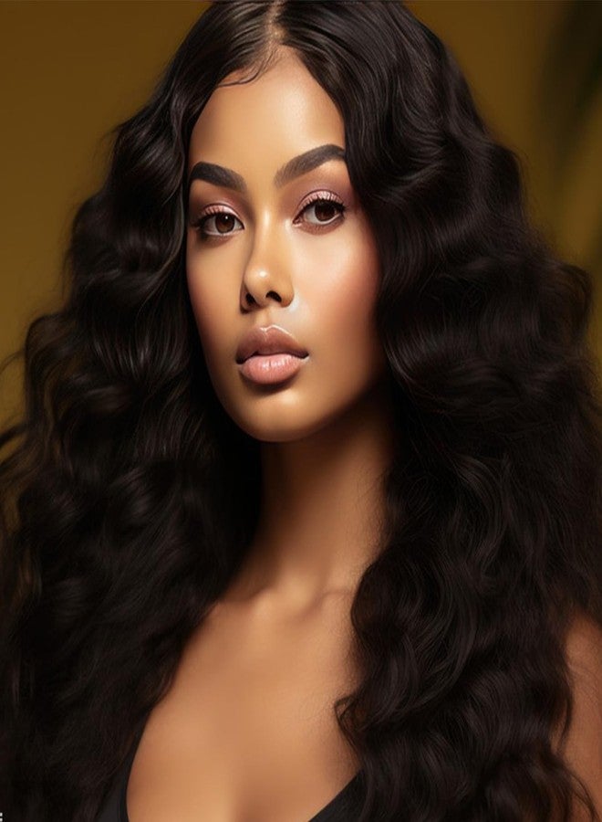 NICENEEDED Braiding Hair, 14 Inch Deep Water Wave Bulk Wig Hair Extensions, 2 Bundle 100g Brazilian Virgin Curly Hair for Boho Braids Wet and Wavy No Weft - Image 5